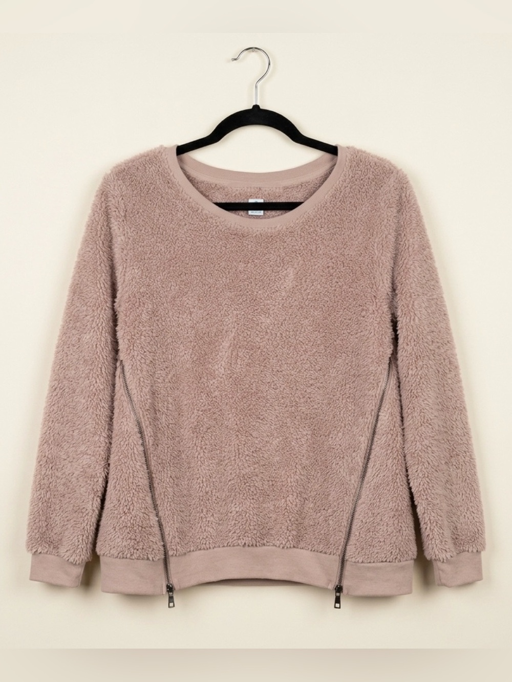 Cecico Plush Cozy Crewneck Sweater